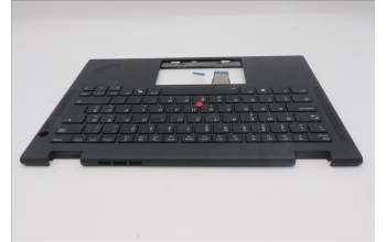 Lenovo 5M11S16109 C-Cover with keyboard, Slovenian, Black, Backlight, WWAN, UK