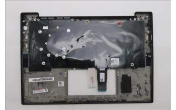 Lenovo 5M11S16189 C-Cover with keyboard, Estonian, Black, Backlight, UK