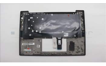 Lenovo 5M11S16197 C-Cover with keyboard, French, Black, Backlight, US