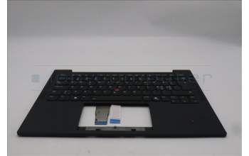 Lenovo 5M11S16245 C-Cover with keyboard, Nordic, Black, Backlight, UK