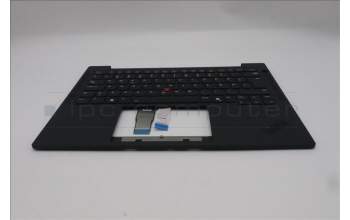 Lenovo 5M11S16267 C-Cover with keyboard, Swedish/Finnish, Black, Backlight, UK