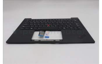 Lenovo 5M11S16307 C-Cover with keyboard, Arabic, Black, Backlight, WWAN, US
