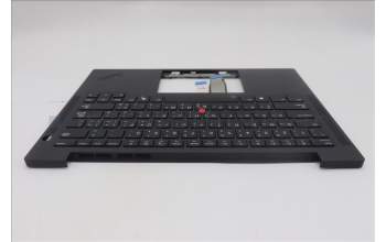 Lenovo 5M11S16307 C-Cover with keyboard, Arabic, Black, Backlight, WWAN, US