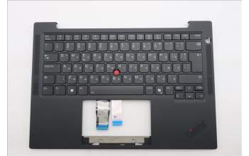 Lenovo 5M11S16319 C-Cover with keyboard, Bulgarian, Black, Backlight, WWAN, UK