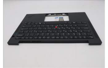 Lenovo 5M11S16357 C-Cover with keyboard, Greek, Black, Backlight, WWAN, US
