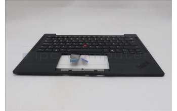 Lenovo 5M11S16371 C-Cover with keyboard, Icelandic, Black, Backlight, WWAN, UK
