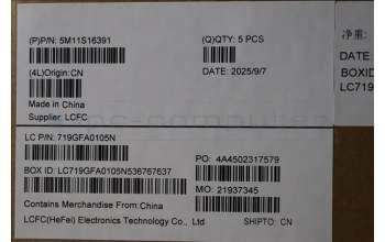 Lenovo 5M11S16391 C-Cover with keyboard, Norwegian, Black, Backlight, WWAN, UK