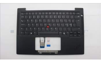 Lenovo 5M11S16394 C-Cover with keyboard, Nordic, Black, Backlight, WWAN, UK