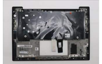 Lenovo 5M11S16407 C-Cover with keyboard, Slovenian, Black, Backlight, WWAN, UK