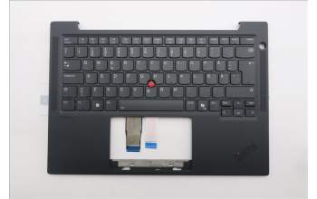 Lenovo 5M11S16413 C-Cover with keyboard, Swedish/Finnish, Black, Backlight, WWAN, UK