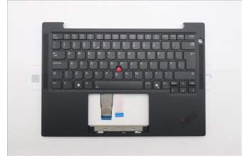 Lenovo 5M11S16437 C-Cover with keyboard, UK English, Black, Backlight, WWAN, UK