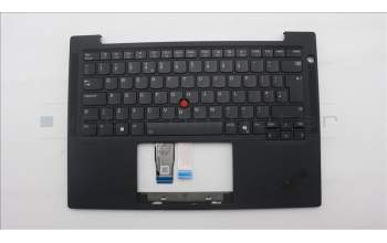 Lenovo 5M11S16440 C-Cover with keyboard, UK English, Black, Backlight, WWAN, UK