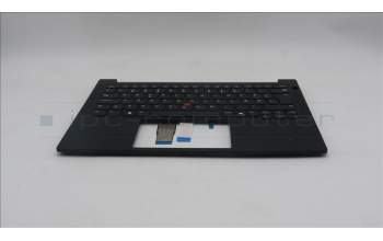 Lenovo 5M11S26754 C-Cover with keyboard, Danish, Black, UK