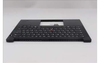 Lenovo 5M11S26768 C-Cover with keyboard, Italian, Black, UK