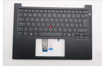 Lenovo 5M11S26772 C-Cover with keyboard, Portuguese, Black, UK