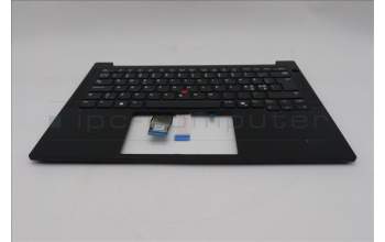 Lenovo 5M11S26781 C-Cover with keyboard, Nordic, Black, UK