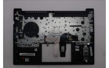 Lenovo 5M11S26840 C-Cover with keyboard, Spanish, Black, Backlight, UK