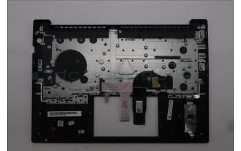 Lenovo 5M11S26872 C-Cover with keyboard, Portuguese, Black, Backlight, UK