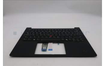 Lenovo 5M11S26912 C-Cover with keyboard, Icelandic, Black, Backlight, UK