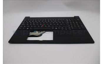 Lenovo 5M11S27006 C-Cover with keyboard, Swedish/Finnish, Black, UK