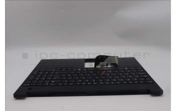 Lenovo 5M11S27015 C-Cover with keyboard, UK English, Black, UK