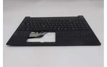 Lenovo 5M11S27084 C-Cover with keyboard, Russian, Black, Backlight, US