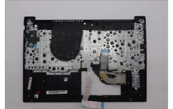 Lenovo 5M11S27098 C-Cover with keyboard, Switzerland, Black, Backlight, UK