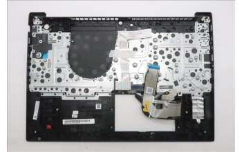 Lenovo 5M11S27110 C-Cover with keyboard, Icelandic, Black, Backlight, UK