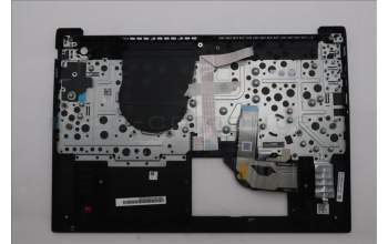 Lenovo 5M11S27113 C-Cover with keyboard, Bulgarian, Black, Backlight, UK