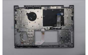 Lenovo 5M11S29908 C-Cover with keyboard, Arabic, Luna Grey, Backlight, Heat Staking, US