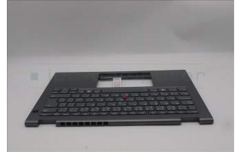 Lenovo 5M11S30337 C-Cover with keyboard, Czech Slovakian, Luna Grey, Backlight, No World Face Camera, Heat Staking, UK