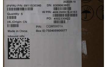 Lenovo 5M11S30340 MECH_ASM FRU MEASMUK-C BL-GR-CHY-DEN