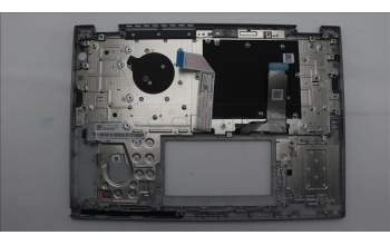 Lenovo 5M11S30533 C-Cover with keyboard, Swedish/Finnish, Luna Grey, Backlight, World Face Camera, Heat Staking, UK