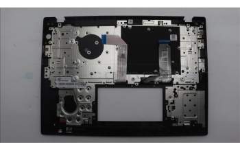 Lenovo 5M11S30575 C-Cover with keyboard, Hebrew, Black, Non-Backlight, Heat Staking, US