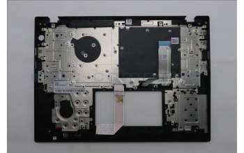 Lenovo 5M11S30593 C-Cover with keyboard, Ukraine, Black, Non-Backlight, Heat Staking, US