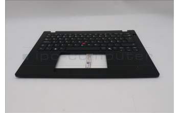 Lenovo 5M11S30647 C-Cover with keyboard, Danish, Black, Non-Backlight, Heat Staking, UK