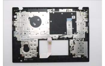 Lenovo 5M11S33664 C-Cover with keyboard, Switzerland, Black, Non-Backlight, Heat Staking, UK