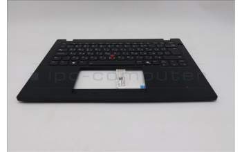 Lenovo 5M11S33685 C-Cover with keyboard, Bulgarian, Black, Backlight, Heat Staking, UK