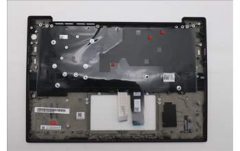 Lenovo 5M11S33821 C-Cover with keyboard, Hebrew, Black, Backlight, US