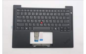 Lenovo 5M11S37548 C-Cover with keyboard, English, Black, Backlight, WWAN, US