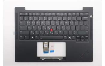Lenovo 5M11S37651 C-Cover with keyboard, Korean, Black, Backlight, WWAN, US