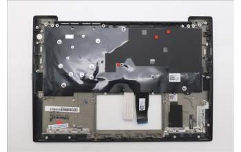 Lenovo 5M11S37676 C-Cover with keyboard, Nordic, Black, Backlight, WWAN, UK