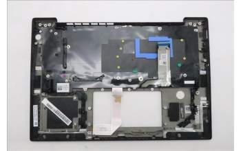 Lenovo 5M11S38090 C-Cover with keyboard, Arabic, Black, Backlight, WWAN, US