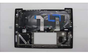 Lenovo 5M11S53512 C-Cover with keyboard, Portuguese, Black, Backlight, WWAN, UK