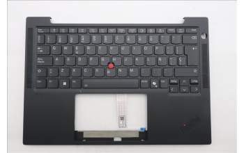 Lenovo 5M11S53521 C-Cover with keyboard, Spanish, Black, Backlight, WWAN, UK