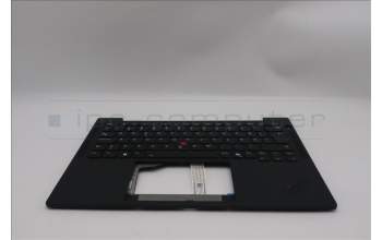 Lenovo 5M11S53525 C-Cover with keyboard, Swedish/Finnish, Black, Backlight, WWAN, UK