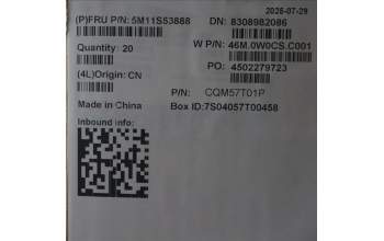 Lenovo 5M11S53888 D-Cover, 2-in-1 Grey L13 Abby AMD