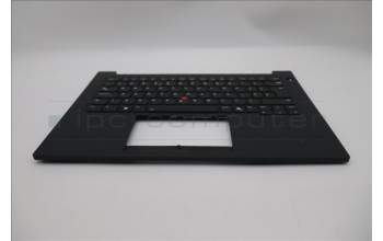 Lenovo 5M11T54343 C-Cover with keyboard, UK English, Black, Backlight, UK