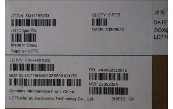 Lenovo 5M11T55203 C-Cover with keyboard, Switzerland, Black, Backlight, Smart Card Reader, UK