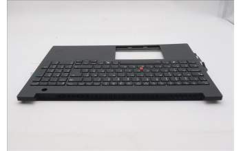 Lenovo 5M11T55262 C-Cover with keyboard, Estonian, Black, Backlight, Number Pad, UK